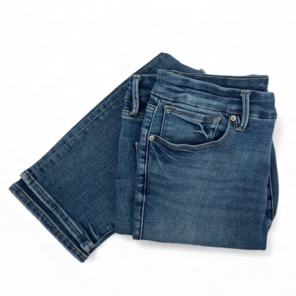 GOOD ANERICAN Good Legs Stovepipe Distressed Jeans GLC1380T BLUE673 Size‎ 15 - Picture 4 of 9